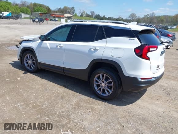 ✅ 2023 GMC Terrain SLT • VIN: 3GKALVEG6PL218217 • Lot: 41917652. Listed on IAAI with 2,462 mi. Free auction sales archive from the USA and detailed vehicle history report at DreamBid. Image 3.