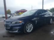 ✅ 2017 Chevrolet Malibu LT • VIN: 1G1ZE5ST9HF127201 • Lot: 43430542. Listed on IAAI with 116,661 mi. Free auction sales archive from the USA and detailed vehicle history report at DreamBid. Image 2.