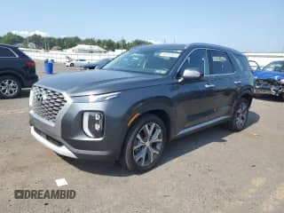 2022 Hyundai Palisade SEL с VIN KM8R3DHE5NU358552, выставлен на аукционе Copart как лот 66437615 с пробегом 51 095 миль миль и Списание • Salvage title. История ставок и продаж доступна на DreamBid. Изображение 1.