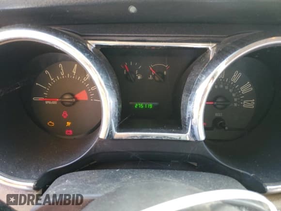 ✅ 2007 Ford Mustang Deluxe • VIN: 1ZVFT80N375296346 • Lot: 82747065. Listed on Copart with 275,119 mi. Free auction sales archive from the USA and detailed vehicle history report at DreamBid. Image 9.