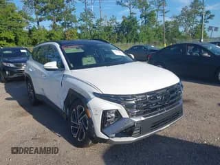 ✅ 2025 Hyundai Tucson Limited • VIN: 3KMJE3DEXSE016792 • Лот: 42971048. Опубликован ранее на IAAI с пробегом 11 494 миль. Бесплатный доступ к архиву аукционных продаж из США и подробный отчёт об истории автомобиля на DreamBid. Изображение 1.