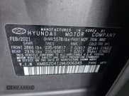 ✅ 2021 Hyundai Santa Fe Blue • VIN: KM8S2DA12MU006345 • Lot: 41505836. Listed on IAAI with 96,446 mi. Free auction sales archive from the USA and detailed vehicle history report at DreamBid. Image 9.