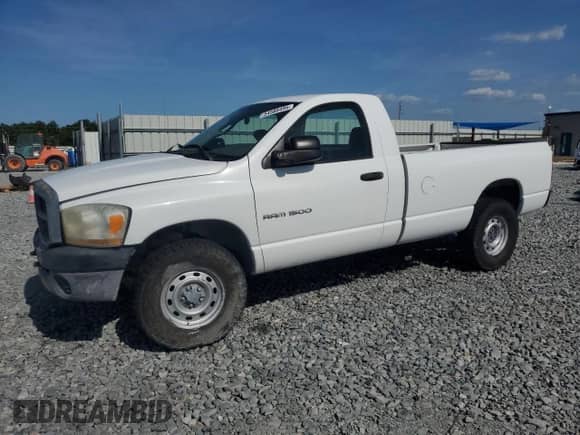 ✅ 2006 Dodge 1500 SLT • VIN: 1D7HU16N46J211243 • Лот: 54588495. Размещён на Copart с пробегом 116 586 миль миль. Получите бесплатный доступ к архиву аукционных продаж из США и посмотрите подробный отчёт об истории автомобиля на DreamBid. Изображение 1.