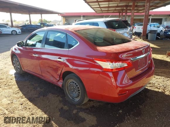 ✅ 2014 Nissan Sentra SV • VIN: 3N1AB7AP2EY325333 • Lot: 43642082. Listed on IAAI with 125,002 mi. Free auction sales archive from the USA and detailed vehicle history report at DreamBid. Image 3.