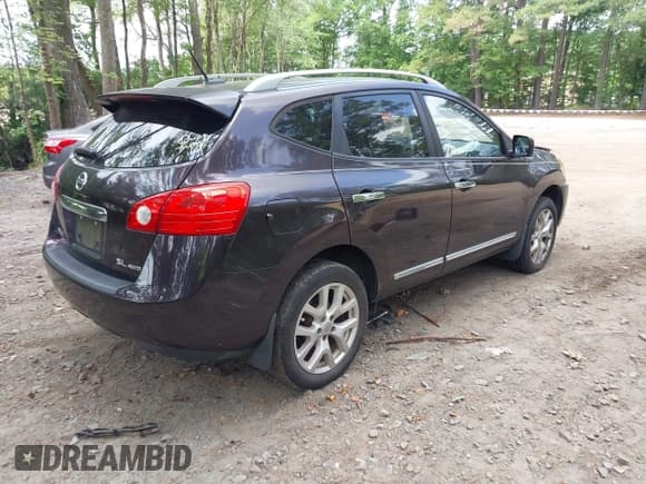 ✅ 2013 Nissan Rogue S • VIN: JN8AS5MV0DW604544 • Lot: 42695306. Listed on IAAI with 169,735 mi. Free auction sales archive from the USA and detailed vehicle history report at DreamBid. Image 4.