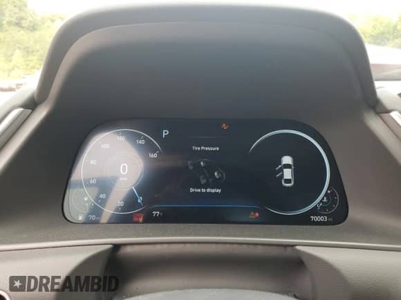 2020 Hyundai Sonata SEL with VIN 5NPEF4JA3LH017546, listed as a Copart auction lot 71604665 with 70,003 mi miles and Salvage title. Bid and sale history available at DreamBid. Image 9.