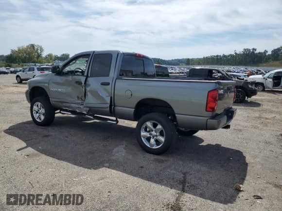 2007 Dodge 1500 SLT с VIN 1D7HU18297J554876, выставлен на аукционе Copart как лот 70978624 с пробегом 137 657 миль миль и Списание • Salvage title. История ставок и продаж доступна на DreamBid. Изображение 2.