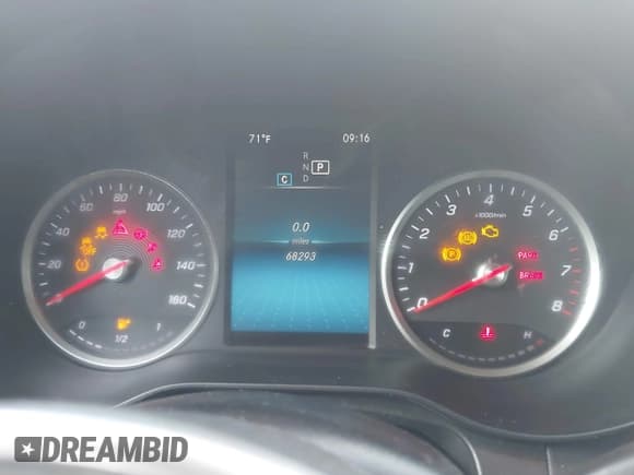 ✅ 2021 Mercedes-Benz GLC 300 • VIN: W1N0J8EB0MF918803 • Lot: 42920347. Listed on IAAI with 68,293 mi. Free auction sales archive from the USA and detailed vehicle history report at DreamBid. Image 7.