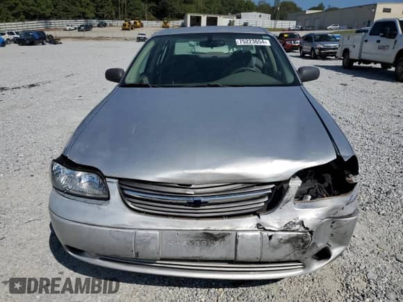 2002 Chevrolet Malibu with VIN 1G1ND52J02M648617, listed as a Copart auction lot 75223654 with 154,116 mi miles and Salvage title. Bid and sale history available at DreamBid. Image 5.