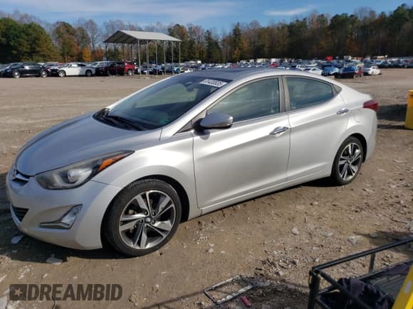 ✅ 2014 Hyundai Elantra SE • VIN: KMHDH4AE6EU070402 • Lot: 91430835. Listed on Copart with 93,738 mi. Free auction sales archive from the USA and detailed vehicle history report at DreamBid. Image 1.