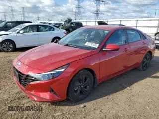 ✅ 2022 Hyundai Elantra SEL • VIN: 5NPLS4AGXNH077205 • Lot: 71712125. Listed on Copart with 44,032 mi. Free auction sales archive from the USA and detailed vehicle history report at DreamBid. Image 1.