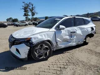 ✅ 2023 Hyundai Tucson Limited • VIN: KM8JFDA29PU121876 • Lot: 66048065. Wystawiony na Copart z przebiegiem 7 794 mil. Bezpłatny archiwum sprzedaży aukcyjnych z USA i szczegółowy raport historii pojazdu na DreamBid. Zdjęcie 1.