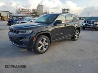 ✅ 2022 Jeep Grand Cherokee Limited • VIN: 1C4RJGBG7N8549470 • Лот: 54145335. Опубликован ранее на Copart с пробегом 25 758 миль. Бесплатный доступ к архиву аукционных продаж из США и подробный отчёт об истории автомобиля на DreamBid. Изображение 1.