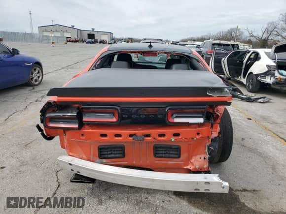 2021 Dodge Challenger SRT Hellcat with VIN 2C3CDZC96MH676510, listed as a Copart auction lot 49991055 with 4,467 mi miles and Salvage title. Bid and sale history available at DreamBid. Image 6.