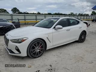 ✅ 2020 Genesis G70 3.3T • VIN: KMTG34LE9LU051144 • Lot: 71928925. Wystawiony na Copart z przebiegiem 39 764 mil. Bezpłatny archiwum sprzedaży aukcyjnych z USA i szczegółowy raport historii pojazdu na DreamBid. Zdjęcie 1.