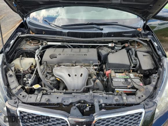 ✅ 2009 Pontiac Vibe GT • VIN: 5Y2SR67019Z463751 • Lot: 71589835. Listed on Copart with 120,279 mi. Free auction sales archive from the USA and detailed vehicle history report at DreamBid. Image 11.