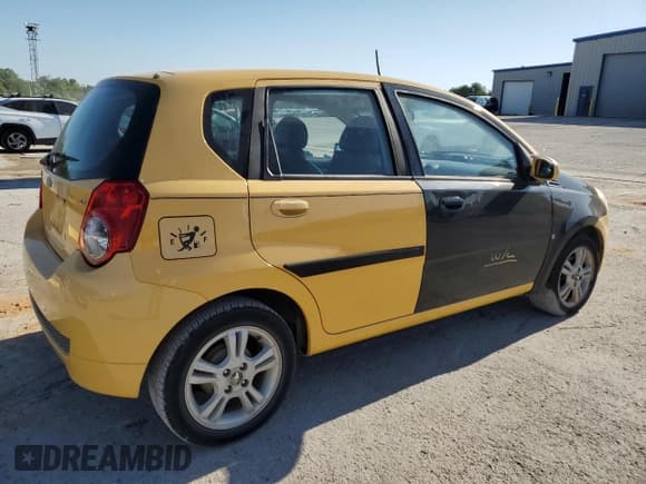 ✅ 2010 Chevrolet Aveo 2LT • VIN: KL1TG6DEXAB133847 • Lot: 56783285. Listed on Copart with 120,120 mi. Free auction sales archive from the USA and detailed vehicle history report at DreamBid. Image 3.