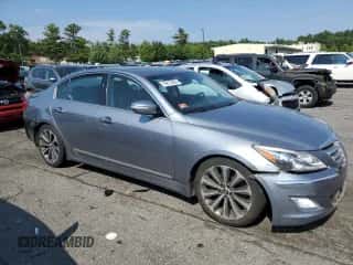 2013 Hyundai Genesis R-Spec z VIN KMHGC4DHXDU255679, wystawiony jako Copart lot #59113824 z przebiegiem 127 663 mil mil oraz Szkoda całkowita • Salvage title. Historia ofert i sprzedaży dostępna na DreamBid. Obrazek 4.