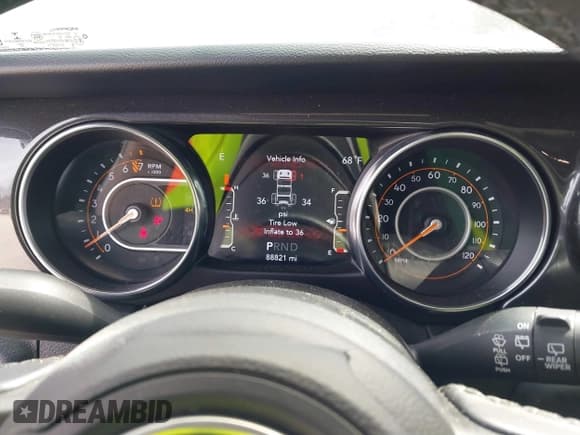 ✅ 2021 Jeep Wrangler Unlimited Sport S • VIN: 1C4HJXDG1MW594522 • Lot: 41715891. Wystawiony na IAAI z przebiegiem 88 821 mil. Bezpłatny archiwum sprzedaży aukcyjnych z USA i szczegółowy raport historii pojazdu na DreamBid. Zdjęcie 7.