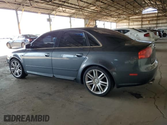 ✅ 2007 Audi S4 • VIN: WAUGL78E97A044112 • Lot: 80011845. Listed on Copart with 170,300 mi. Free auction sales archive from the USA and detailed vehicle history report at DreamBid. Image 2.