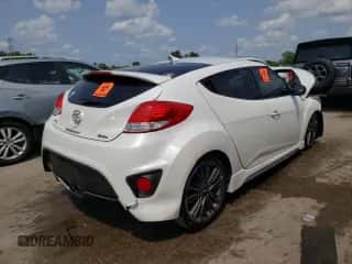 2016 Hyundai Veloster Turbo с VIN KMHTC6AE8GU268729, выставлен на аукционе Copart как лот 64152474 с пробегом Не указан миль и Списание • Salvage title. История ставок и продаж доступна на DreamBid. Изображение 3.