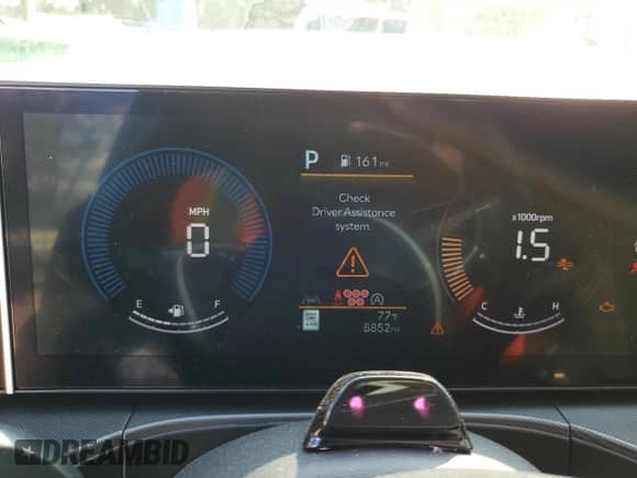 2025 Hyundai Santa Fe SEL с VIN 5NMP24GL2SH074197, выставлен на аукционе Copart как лот 43800715 с пробегом 5 852 миль миль и Списание • Salvage title. История ставок и продаж доступна на DreamBid. Изображение 9.