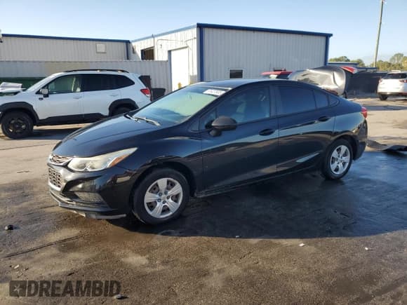 ✅ 2016 Chevrolet Cruze LS • VIN: 1G1BB5SM8G7300282 • Lot: 91427935. Listed on Copart with 62,524 mi. Free auction sales archive from the USA and detailed vehicle history report at DreamBid. Image 1.
