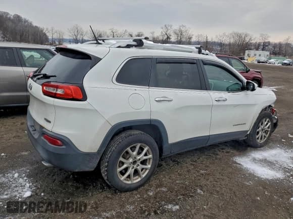 ✅ 2014 Jeep Cherokee Latitude • VIN: 1C4PJLCS0EW115566 • Lot: 95394825. Wystawiony na Copart z przebiegiem 144 118 mil. Bezpłatny archiwum sprzedaży aukcyjnych z USA i szczegółowy raport historii pojazdu na DreamBid. Zdjęcie 3.
