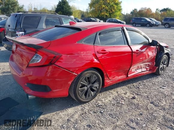 ✅ 2018 Honda Civic EX-T • VIN: JHMFC1F39JX008839 • Лот: 43377418. Опубликован ранее на IAAI с пробегом 44 286 миль. Бесплатный доступ к архиву аукционных продаж из США и подробный отчёт об истории автомобиля на DreamBid. Изображение 4.