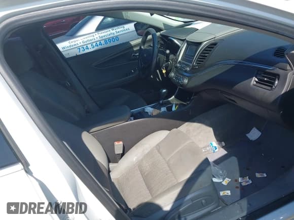 ✅ 2016 Chevrolet Impala LS • VIN: 2G11X5SA2G9187852 • Lot: 42711764. Listed on IAAI with 141,815 mi. Free auction sales archive from the USA and detailed vehicle history report at DreamBid. Image 5.