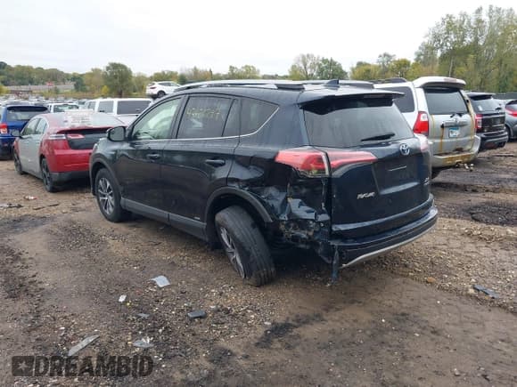 ✅ 2018 Toyota RAV4 Hybrid XLE • VIN: JTMRJREV0JD241600 • Lot: 43426297. Listed on IAAI with 63,794 mi. Free auction sales archive from the USA and detailed vehicle history report at DreamBid. Image 3.