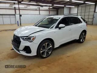 ✅ 2022 Audi Q3 S line Premium Plus • VIN: WA1EECF34N1015865 • Lot: 82406745. Listed on Copart with 37,347 mi. Free auction sales archive from the USA and detailed vehicle history report at DreamBid. Image 1.