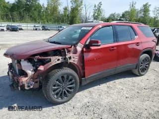 ✅ 2023 Chevrolet Traverse RS • VIN: 1GNEVJKW6PJ178442 • Lot: 65794595. Wystawiony na Copart z przebiegiem 60 592 mil. Bezpłatny archiwum sprzedaży aukcyjnych z USA i szczegółowy raport historii pojazdu na DreamBid. Zdjęcie 1.
