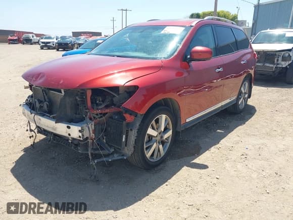 ✅ 2015 Nissan Pathfinder SV • VIN: 5N1AR2MN8FC632923 • Lot: 42545839. Listed on IAAI with 125,784 mi. Free auction sales archive from the USA and detailed vehicle history report at DreamBid. Image 18.