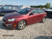 ✅ 2015 Chevrolet Cruze LT • VIN: 1G1PC5SB0F7222385 • Lot: 70261895. Listed on Copart with 145,585 mi. Free auction sales archive from the USA and detailed vehicle history report at DreamBid. Image 1.