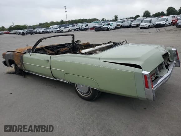 ✅ 1974 Cadillac Eldorado • VIN: 6L67S4Q411205 • Lot: 70333384. Listed on Copart with Not provided. Free auction sales archive from the USA and detailed vehicle history report at DreamBid. Image 2.