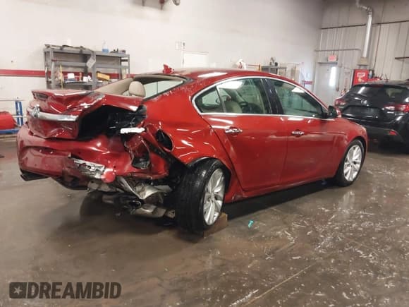 ✅ 2014 Buick Regal Premium I • VIN: 2G4GN5EX5E9266948 • Lot: 40739406. Listed on IAAI with 107,488 mi. Free auction sales archive from the USA and detailed vehicle history report at DreamBid. Image 4.