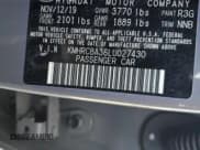 ✅ 2020 Hyundai Venue SEL • VIN: KMHRC8A36LU027430 • Lot: 82917434. Listed on Copart with 74,608 mi. Free auction sales archive from the USA and detailed vehicle history report at DreamBid. Image 16.