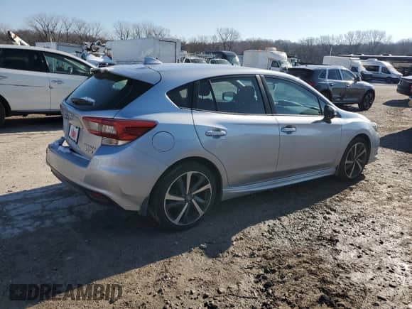 2021 Subaru Impreza Special Sports с VIN 4S3GTAM64M3704930, выставлен на аукционе Copart как лот 82284994 с пробегом 24 042 миль миль и Списание • Salvage title. История ставок и продаж доступна на DreamBid. Изображение 3.