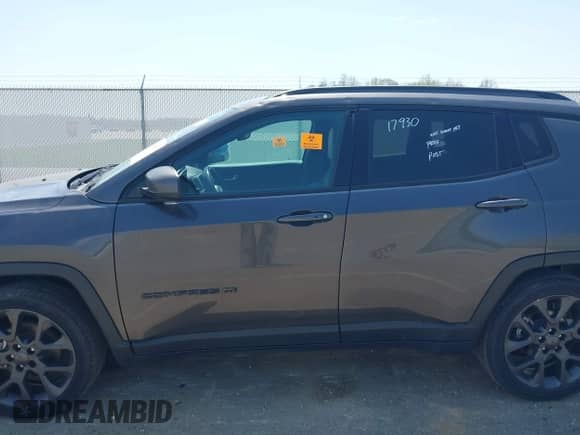 2021 Jeep Compass 80th Anniversary with VIN 3C4NJCEB1MT548631, listed as a IAAI auction lot 42055675 with 63,911 mi miles and . Bid and sale history available at DreamBid. Image 14.