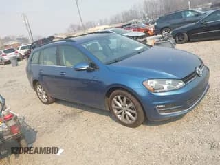 ✅ 2017 Volkswagen Golf S • VIN: 3VWC17AU2HM502325 • Lot: 41914198. Listed on IAAI with 106,296 mi. Free auction sales archive from the USA and detailed vehicle history report at DreamBid. Image 1.