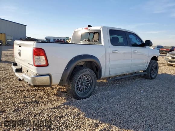 ✅ 2019 Ram 1500 Big Horn • VIN: 1C6SRFFT8KN911497 • Lot: 82740755. Listed on Copart with Not provided. Free auction sales archive from the USA and detailed vehicle history report at DreamBid. Image 3.