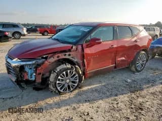 ✅ 2021 Chevrolet Blazer Premier • VIN: 3GNKBFRS9MS500027 • Lot: 80364905. Listed on Copart with 29,614 mi. Free auction sales archive from the USA and detailed vehicle history report at DreamBid. Image 1.