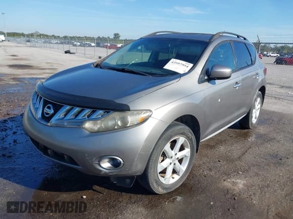 ✅ 2010 Nissan Murano LE • VIN: JN8AZ1MW4AW104783 • Lot: 43597954. Wystawiony na IAAI z przebiegiem 186 329 mil. Bezpłatny archiwum sprzedaży aukcyjnych z USA i szczegółowy raport historii pojazdu na DreamBid. Zdjęcie 2.