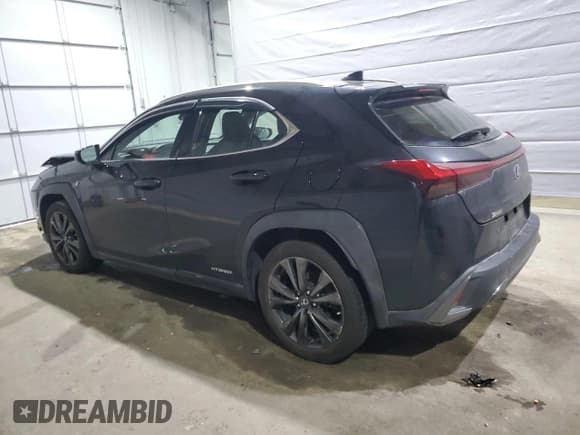✅ 2020 Lexus UX 250h F Sport • VIN: JTHR9JBHXL2025565 • Lot: 48895135. Listed on Copart with 48,393 mi. Free auction sales archive from the USA and detailed vehicle history report at DreamBid. Image 2.