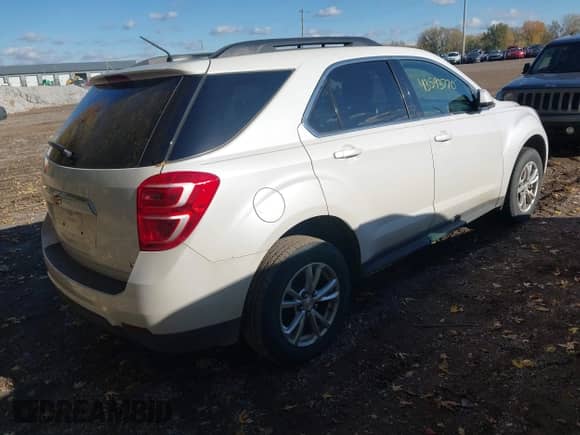 2017 Chevrolet Equinox LT с VIN 2GNALCEK4H1573109, выставлен на аукционе IAAI как лот 43593770 с пробегом 101 978 миль миль и . История ставок и продаж доступна на DreamBid. Изображение 4.