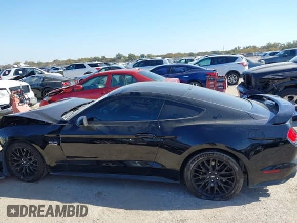 ✅ 2018 Ford Mustang GT • VIN: 1FA6P8CF5J5175651 • Lot: 43662495. Listed on IAAI with 100,620 mi. Free auction sales archive from the USA and detailed vehicle history report at DreamBid. Image 14.
