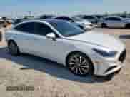 2021 Hyundai Sonata Limited с VIN 5NPEH4J22MH079380, выставлен на аукционе Copart как лот 72021245 с пробегом 74 121 миль миль и Списание • Salvage title. История ставок и продаж доступна на DreamBid. Изображение 4.