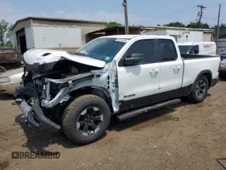 ✅ 2019 Ram 1500 Rebel • VIN: 1C6RRFEG6KN841887 • Lot: 60018235. Wystawiony na Copart z przebiegiem 123 889 mil. Bezpłatny archiwum sprzedaży aukcyjnych z USA i szczegółowy raport historii pojazdu na DreamBid. Zdjęcie 1.