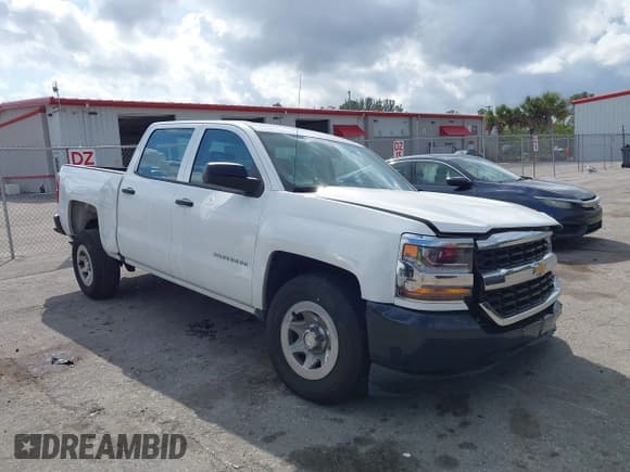 ✅ 2018 Chevrolet Silverado 1500 Work Truck • VIN: 3GCPCNEC8JG289888 • Лот: 41485628. Опубликован ранее на IAAI с пробегом 110 932 миль. Бесплатный доступ к архиву аукционных продаж из США и подробный отчёт об истории автомобиля на DreamBid. Изображение 1.
